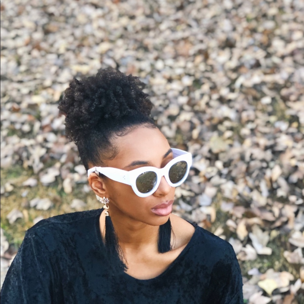 White Bubble Shades
